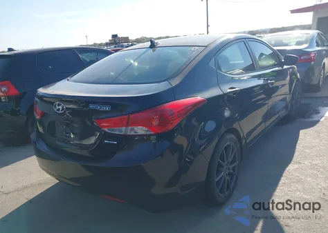 2011 Hyundai Elantra Limited (Ulsan Plant) z USA, uszkodzony, nr VIN KMHDH4AEXBU091393
